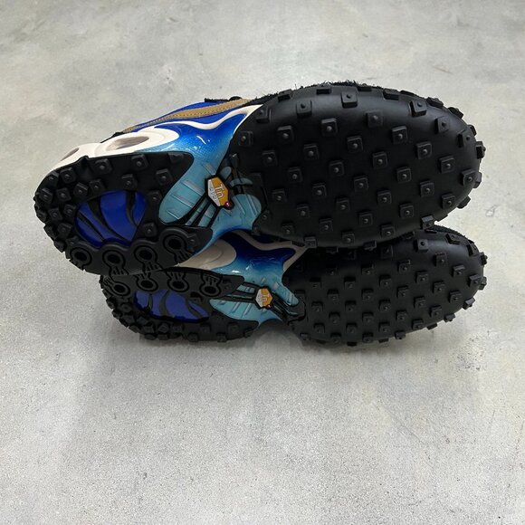 Nike Men's Air Max Waffle Racer SP Hyper Blue Metallic Gold FV6946 400 - New - Picture 6 of 8